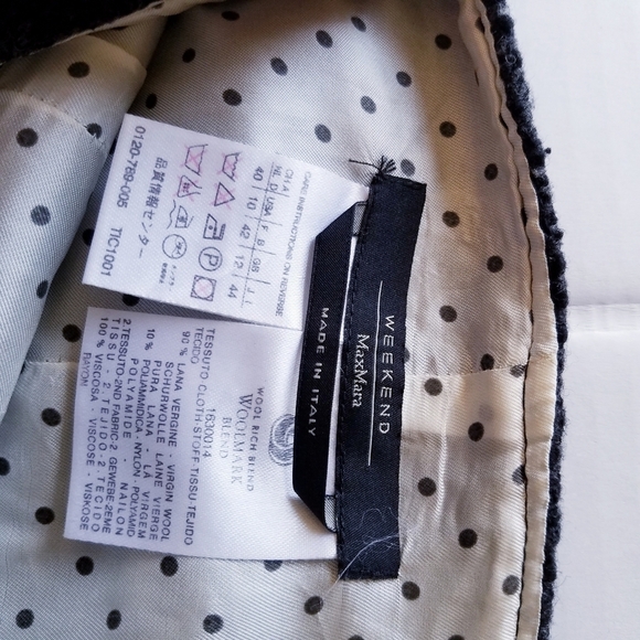 Max Mara | Weekend Wool Mini Skirt 10 - Picture 8 of 12